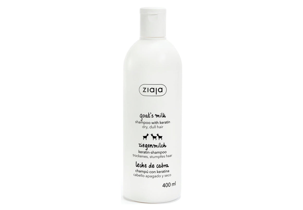 Shampoing à la Kératine Lait de Chèvre, 400 ml