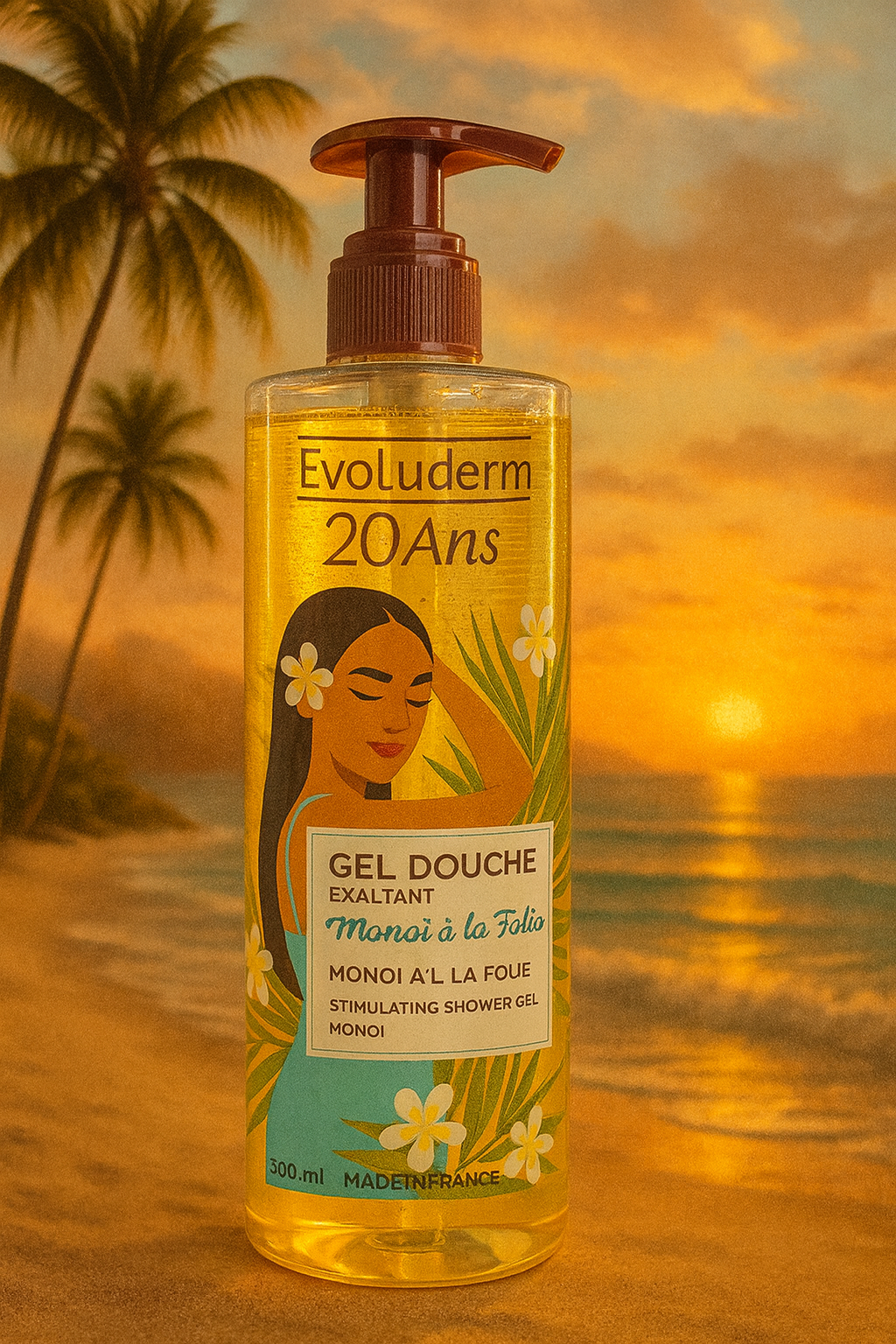 Gel Douche Exaltant Monoï à la Folie