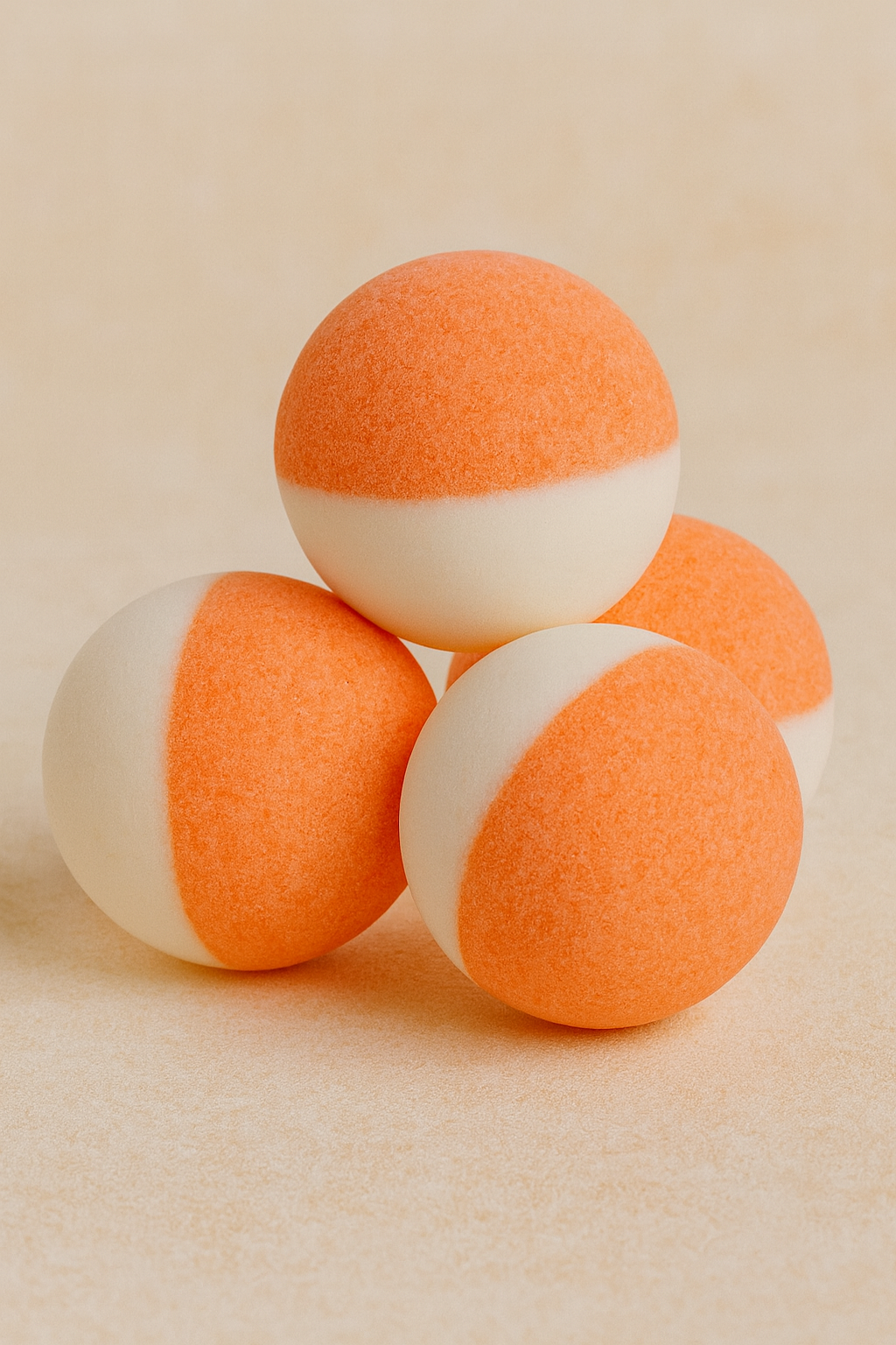 Boule effervescente 125g parfum "Mandarine"
