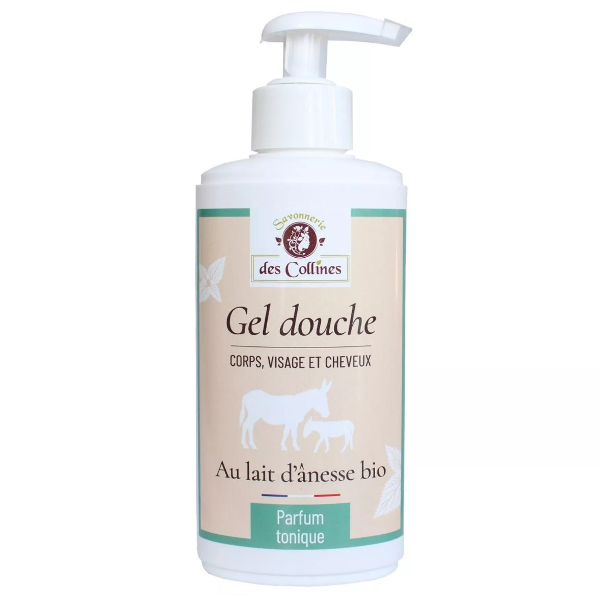 Gel douche lait d'ânesse parfum tonique