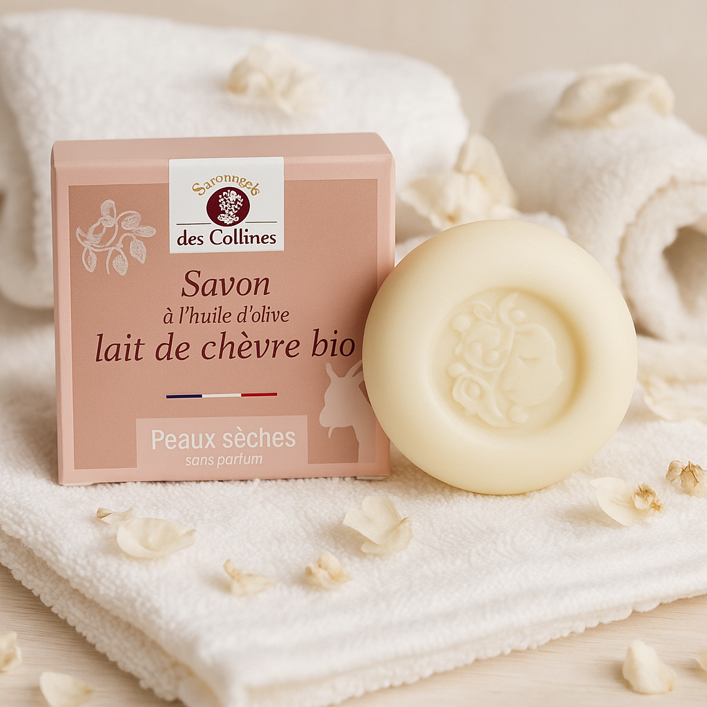Savon lait de chèvre Peaux sèches / beurre de karité