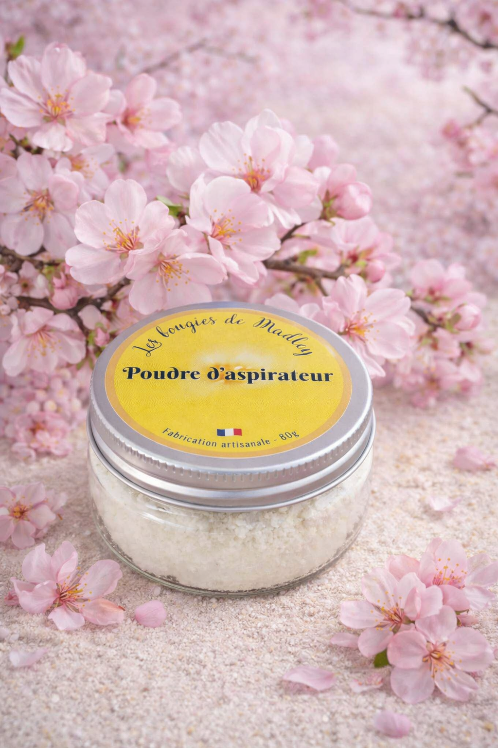 Poudre d'aspirateur Fleur de cerisier 80g