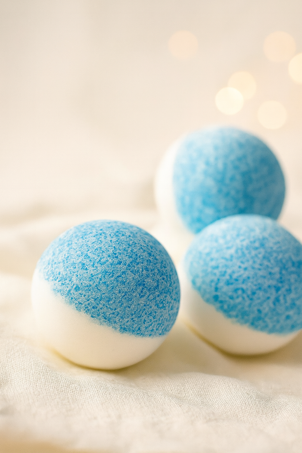 Boule effervescente 125g parfum "Fleur de coton"