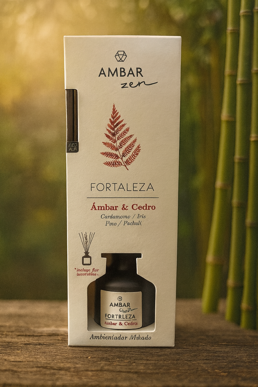 Mikado collection zen ambar et cèdre