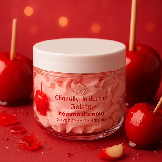 Chantilly de douche Pomme d’amour