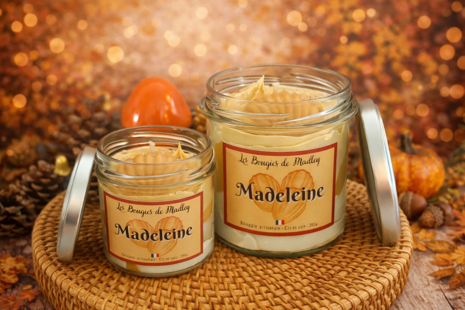 Bougie gourmande Madeleine