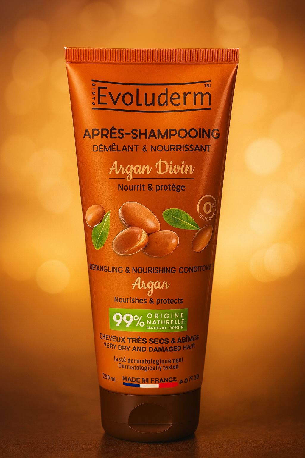 Après-Shampoing Démêlant & Nourrissant Argan Divin 200 ml