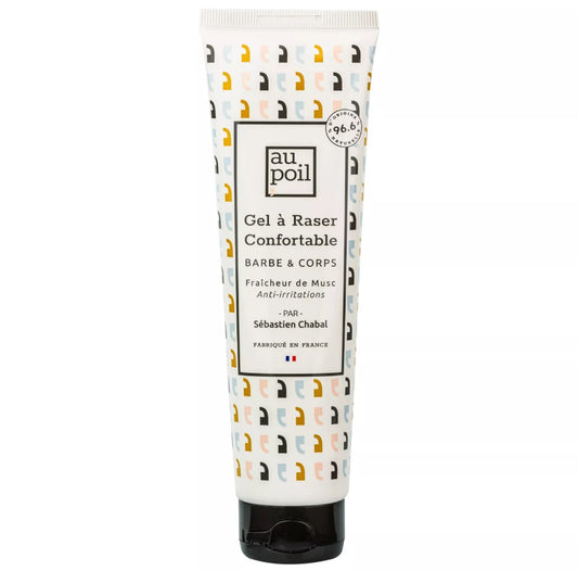 Le Gel à Raser 150ml - Anti-Irritations Barbe et Corps