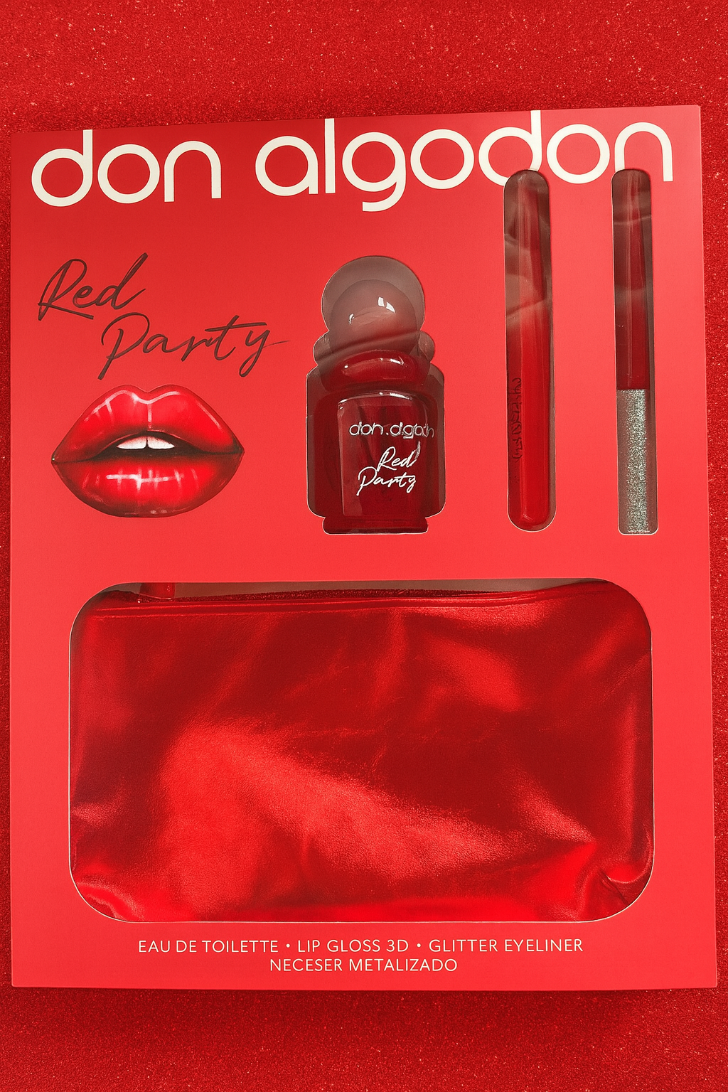 Coffret Don Algodon RED PARTY