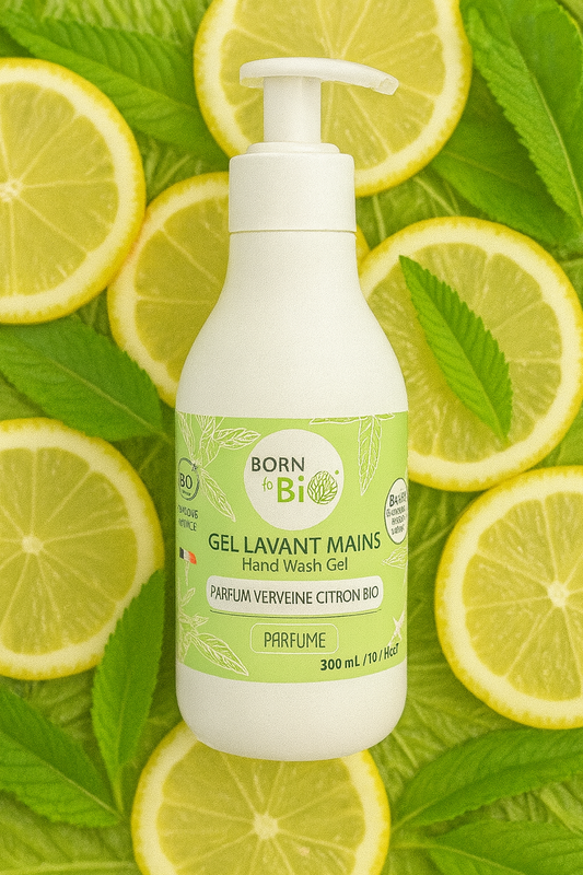 Gel lavant pour les mains Verveine Citron - Certifiée Bio Gel