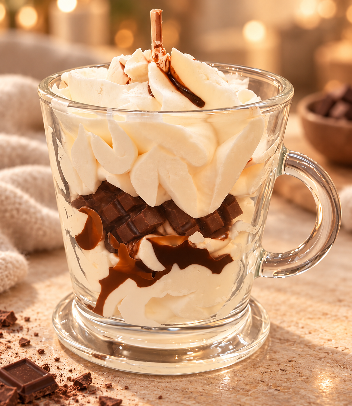 Bougie gourmande Chocolat chaud