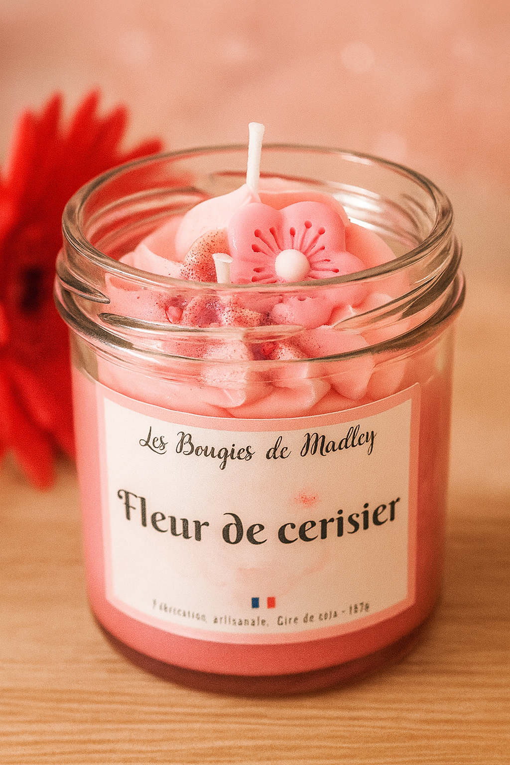 Bougie gourmande Fleur de cerisier