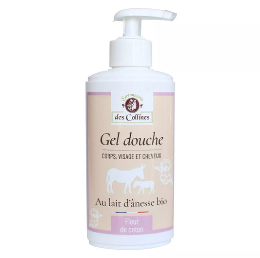Gel douche lait d'ânesse parfum douceur