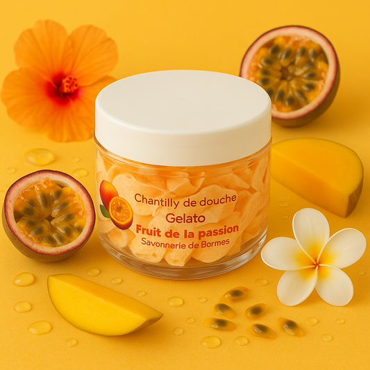 Chantilly de douche Fruit de la passion