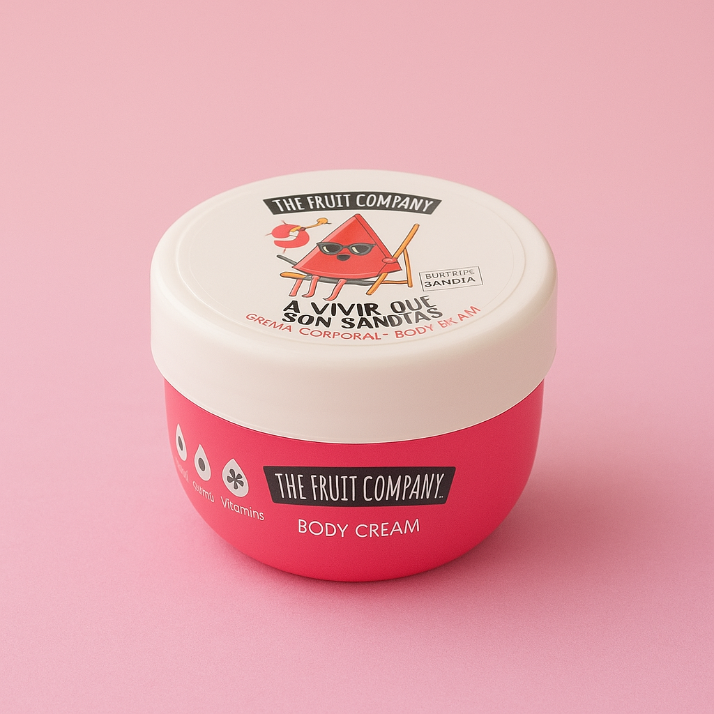 Crème corps the fruit company pastèque vegan