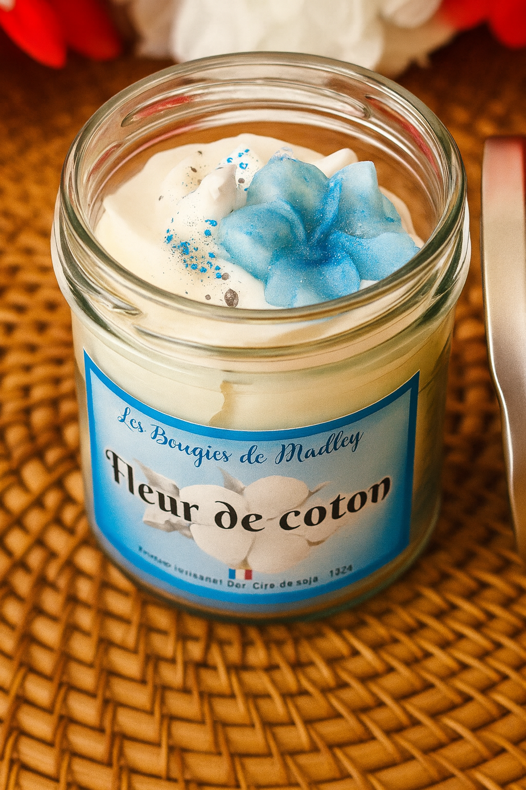 Bougie gourmande Fleur de coton
