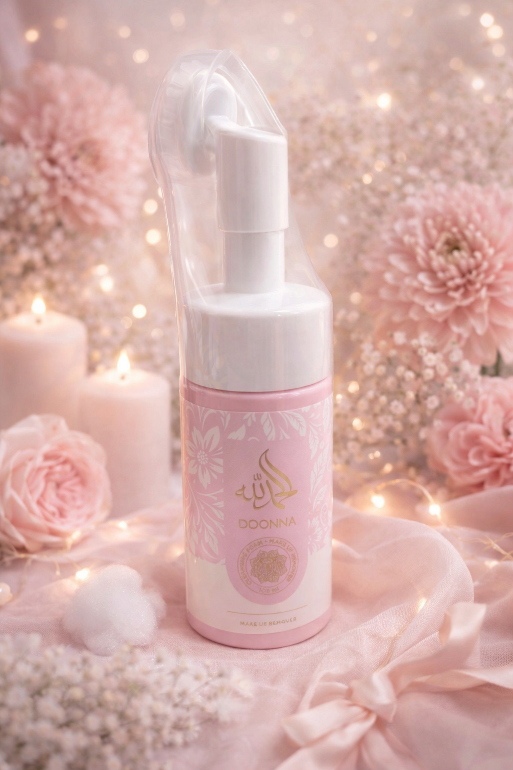 Mousse démaquillante parfum Yara Rose