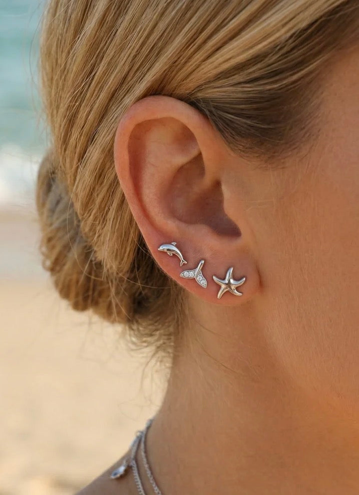 Ensemble boucle d’oreille Évasion Marine