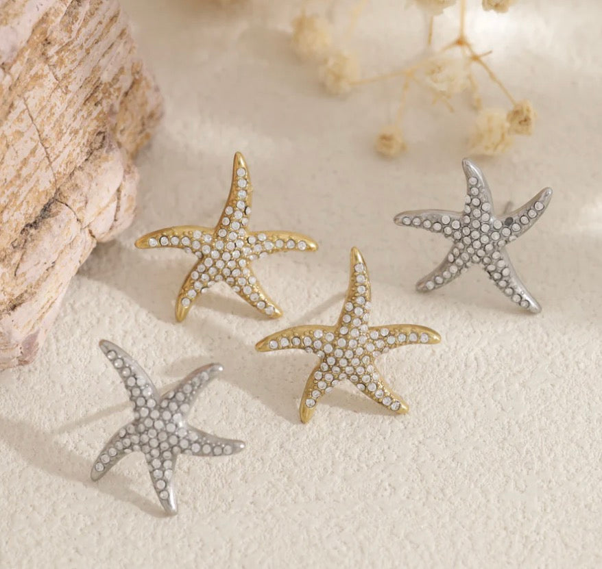 Boucle d’oreille étoiles des lagons