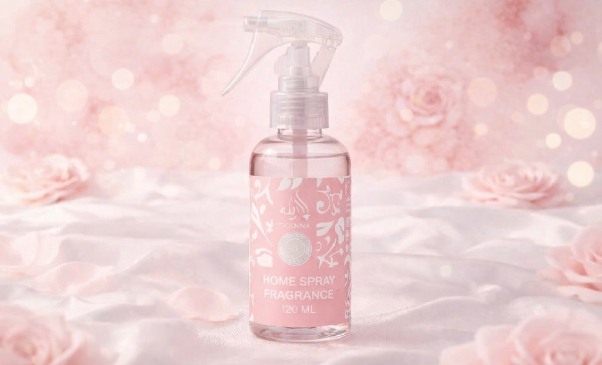 Spray désodorisant d'intérieur rose