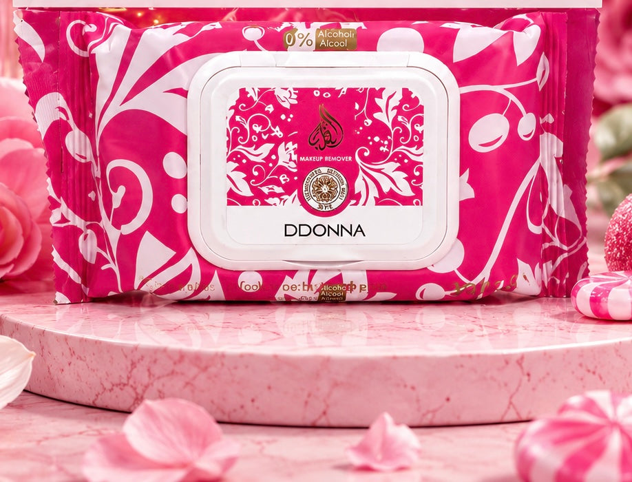 Lingettes Démaquillantes & Hydratante Parfumée Candy - D'Donna