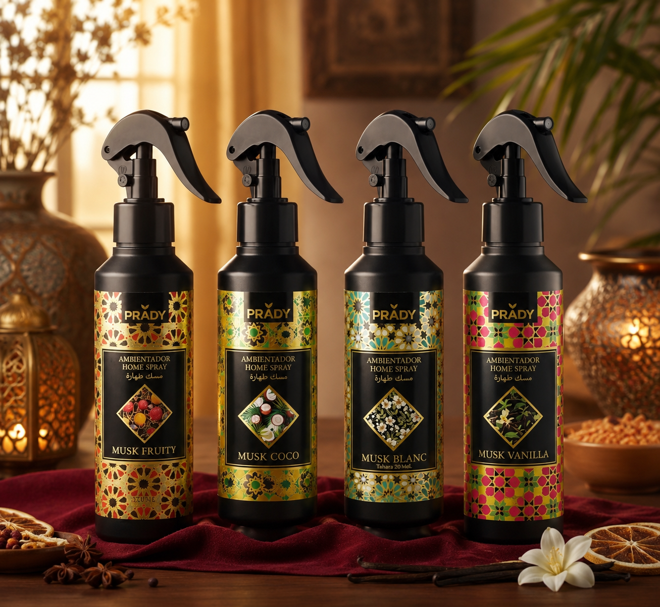 Spray d’ambiance Collection Musk Prady