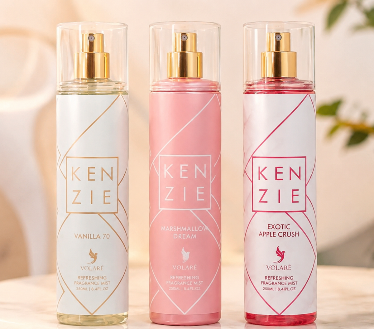Brume Parfumée Kenzie by Volaré – 250 ml