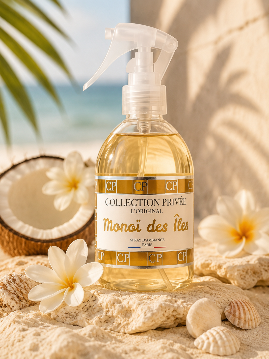 Spray d’Ambiance Monoï des Îles – Collection Privée
