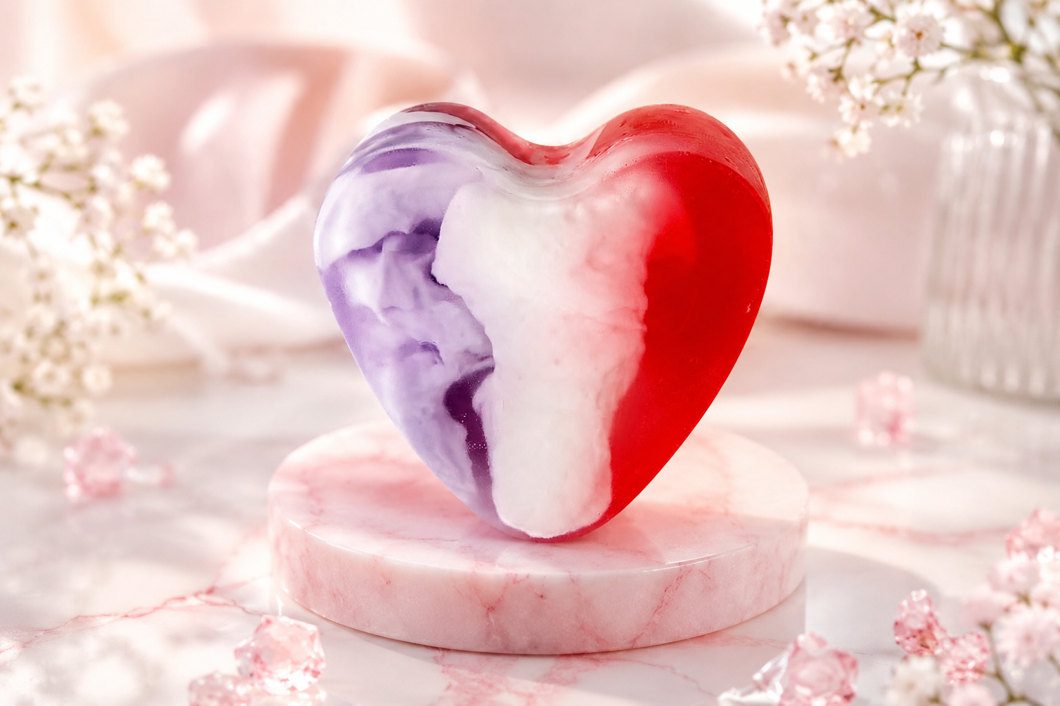 Savon glycérine parfum violette