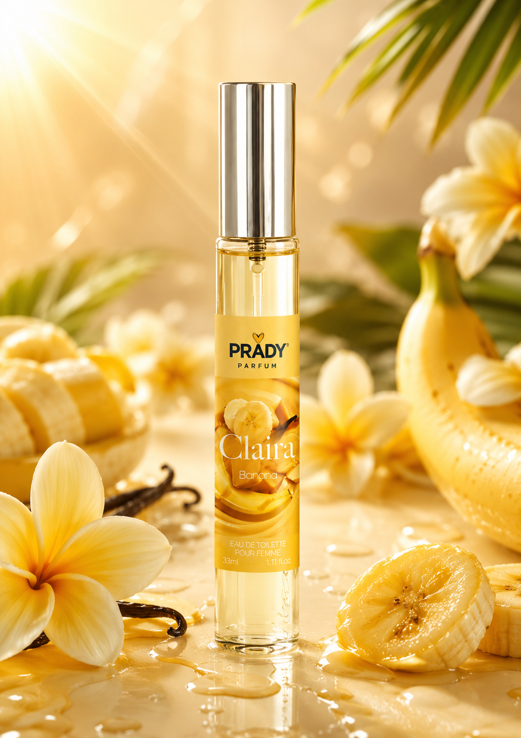 Eau de Parfum Claira Banana 33ml