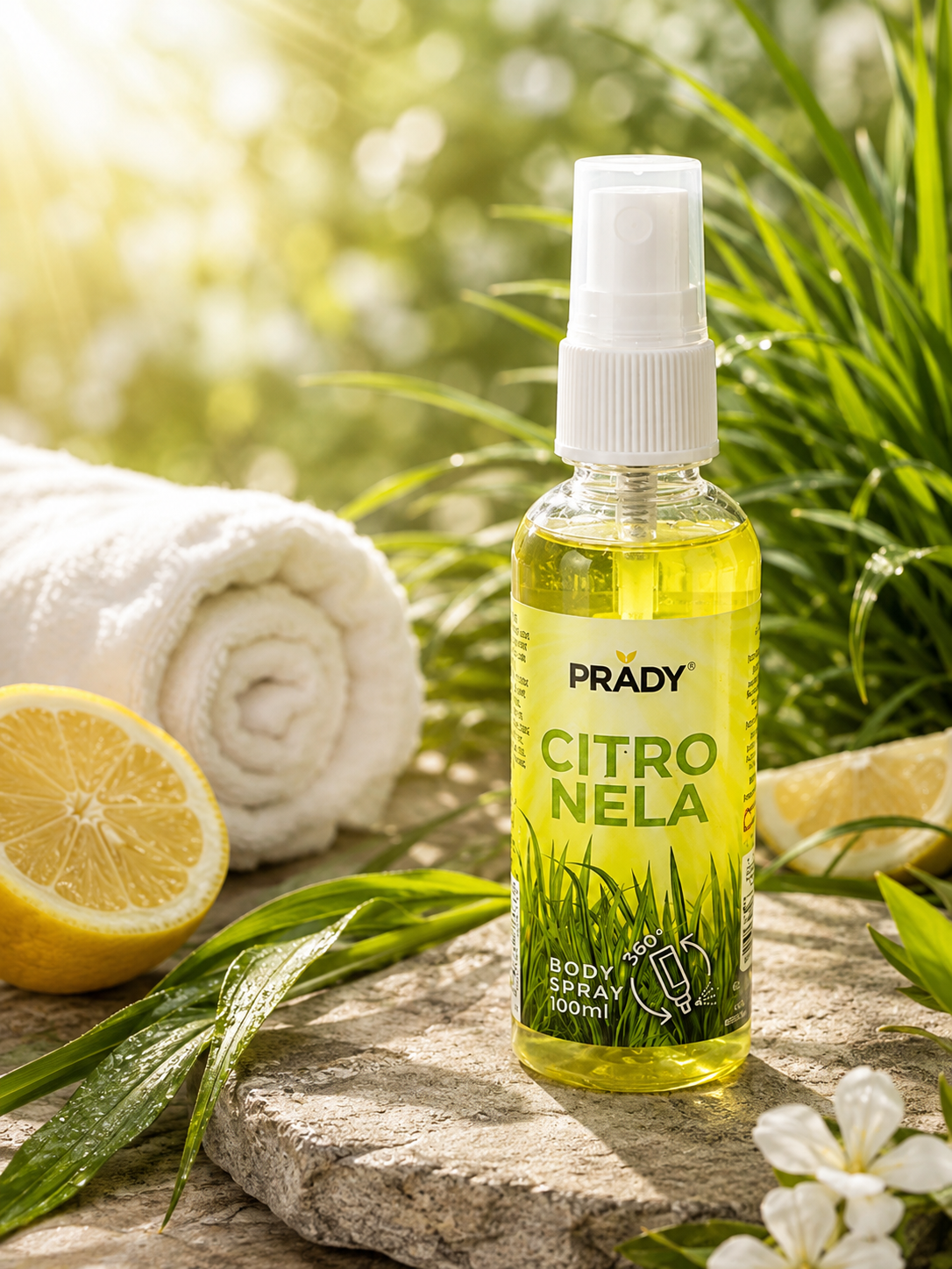 Spray Anti-moustique Citronelle 100Ml - Prady