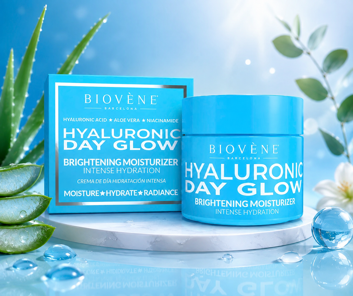Biovène Hyaluronic Day Glow – Crème Hydratante Éclat 50 ml