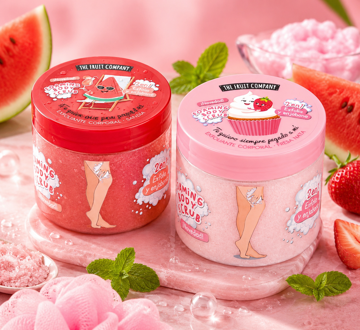 The Fruit Company – Body Scrub 2-en-1
