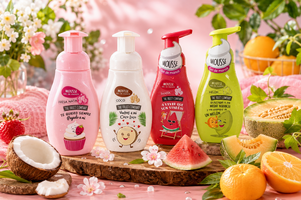 Savon Mousse the fruit company