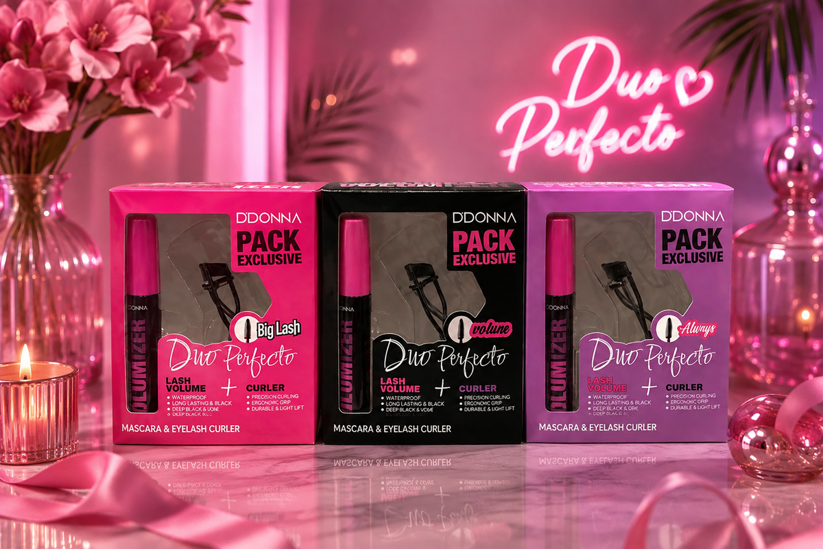 Mascara Volumizer + Recourbe Cils - D'donna
