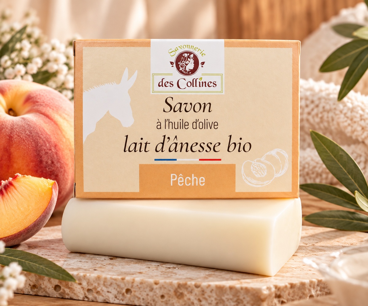 Savons masques au lait d'ânesse