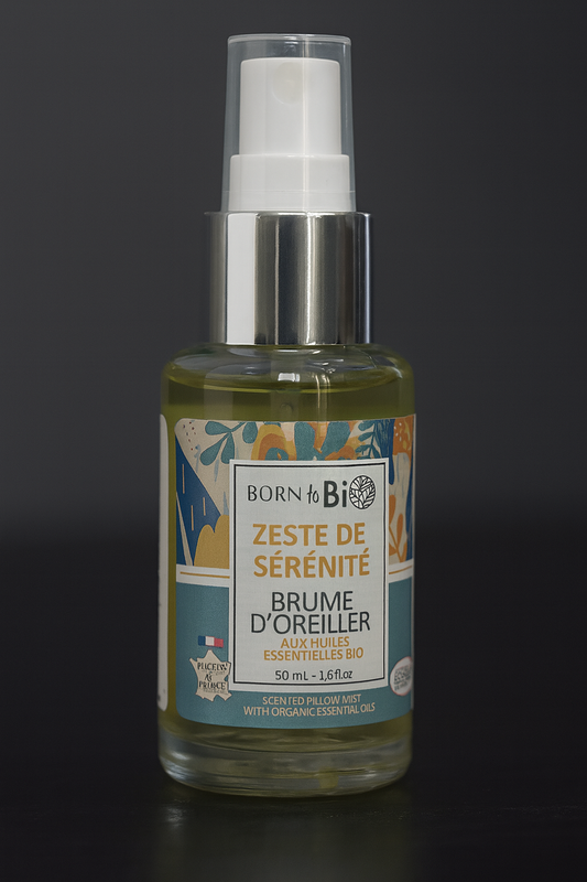 Brume d’oreiller zeste de sérénité