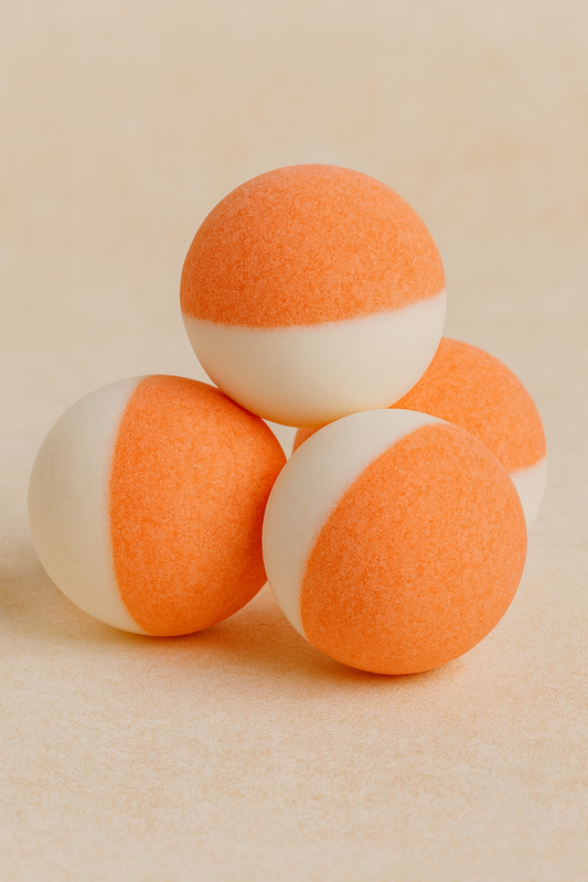 Boule effervescente 125g parfum "Mandarine"
