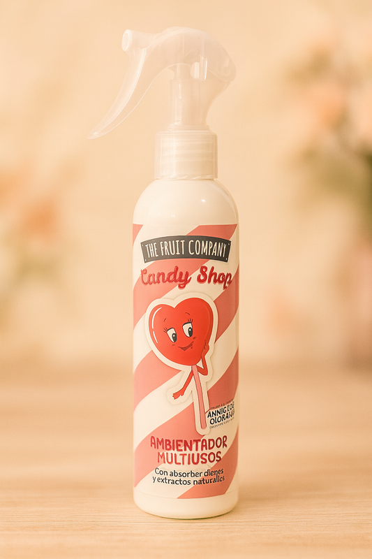Spray d’ambiance et tissu Candy shop