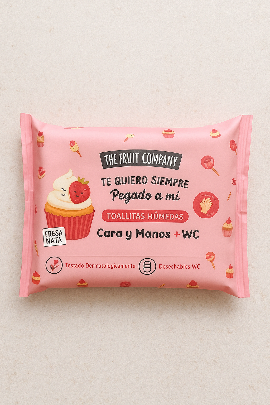The Fruits Compagnie – Lingettes Multi-usages Fraise Chantilly