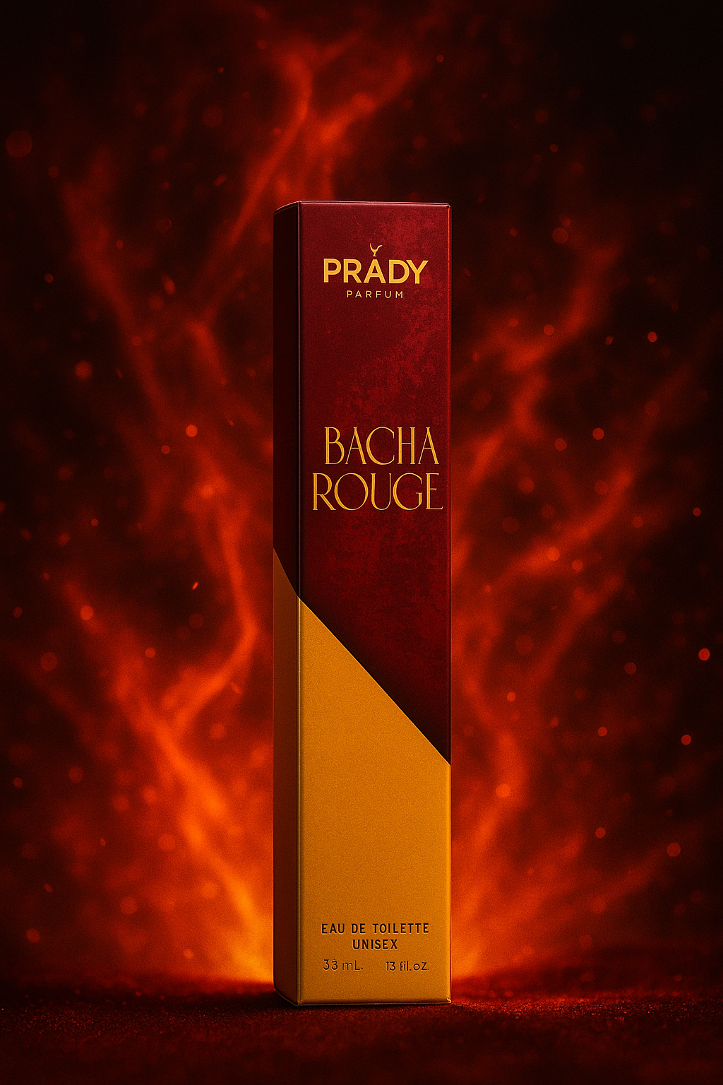 Eau de toilette Bacha rouge prady 33ML