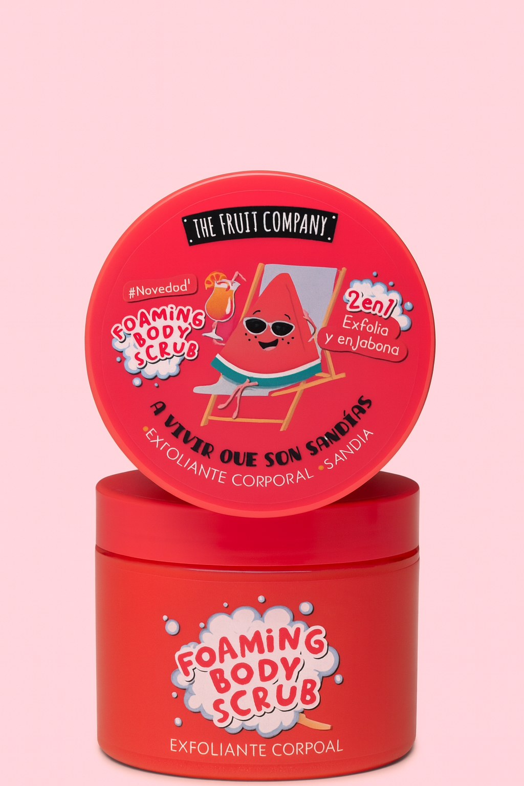 Body scrub + savon 2 en 1 pastèque