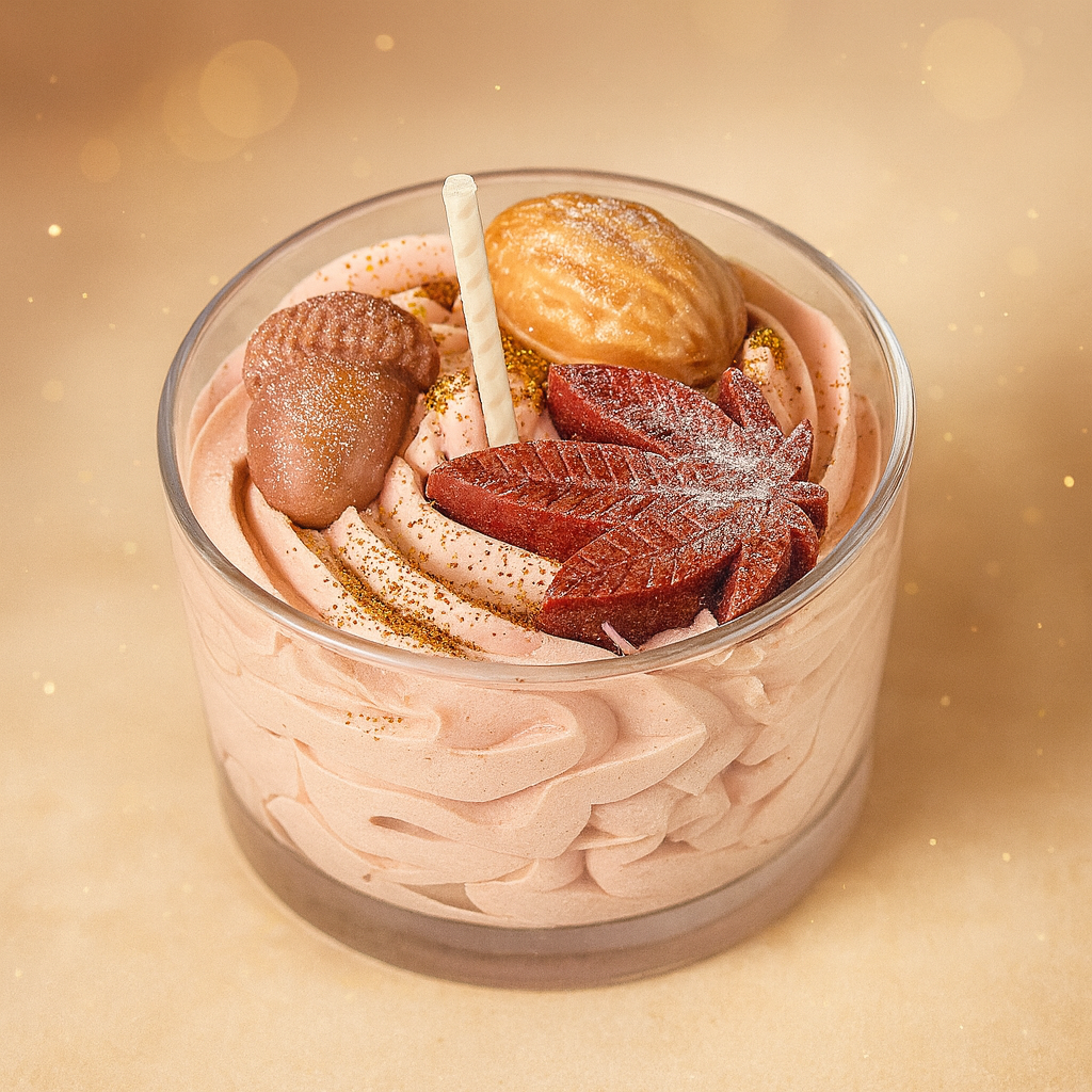 Bougie verrine mousse d’automne 115g