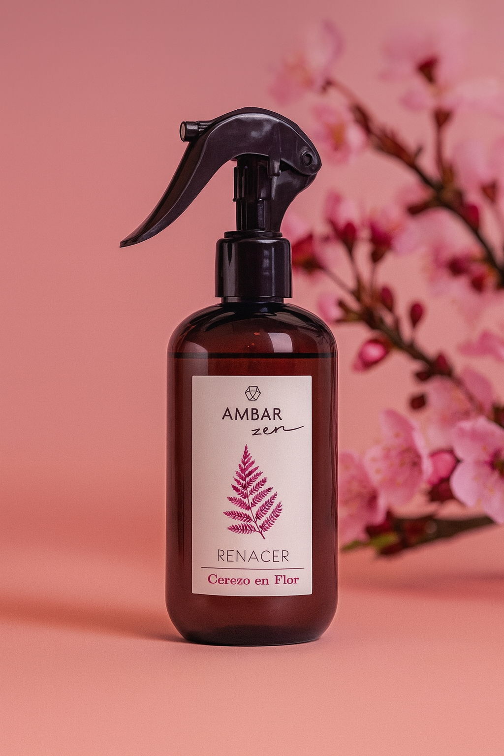 Spray d’ambiance et voiture fleur de cerisier