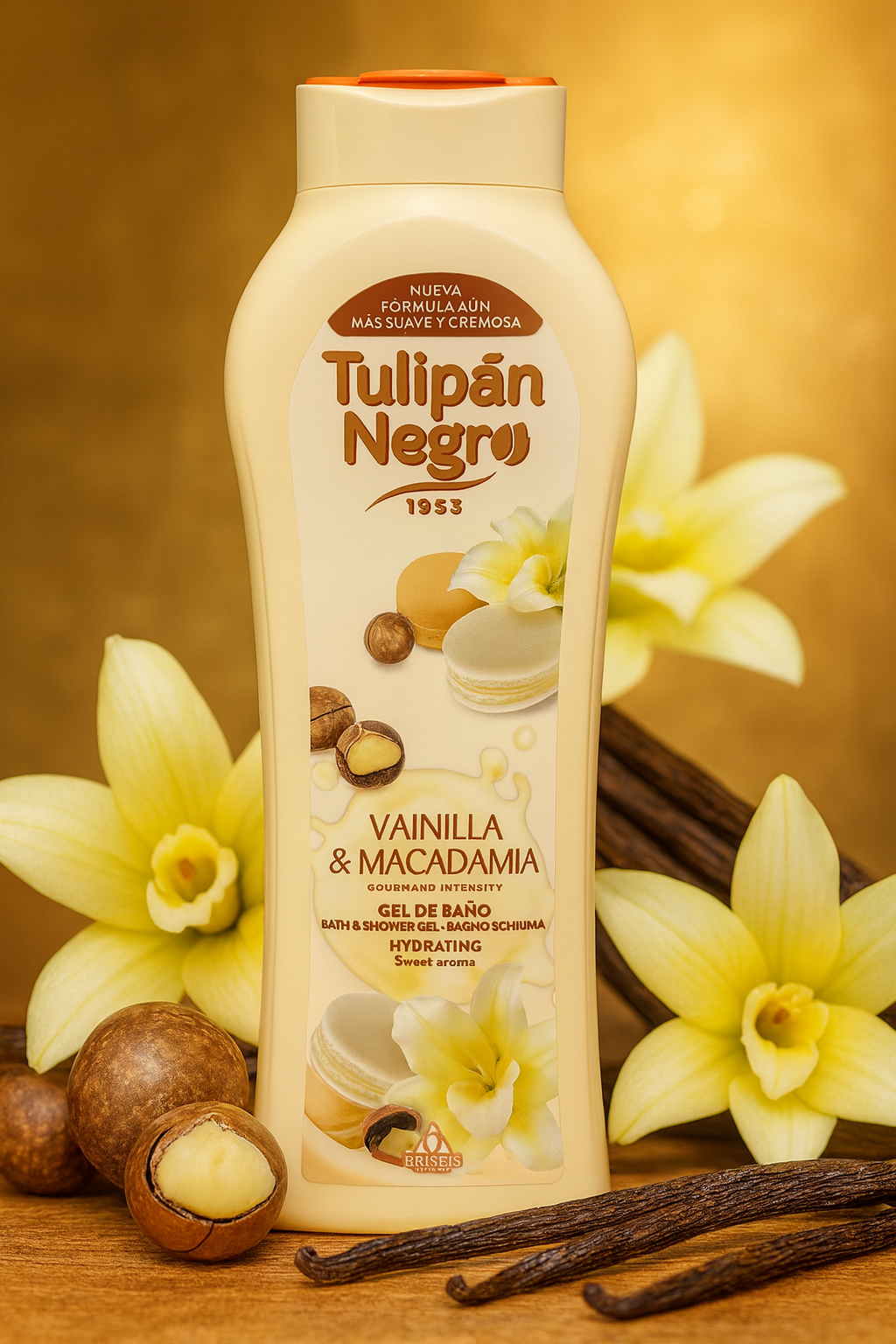 Gel douche Vanille  Macadamia