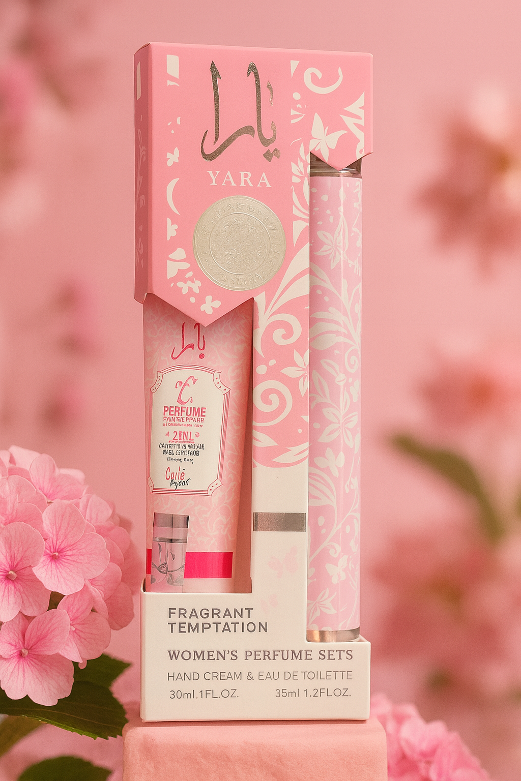 YARA – Set Crème Mains & Parfum 30ml