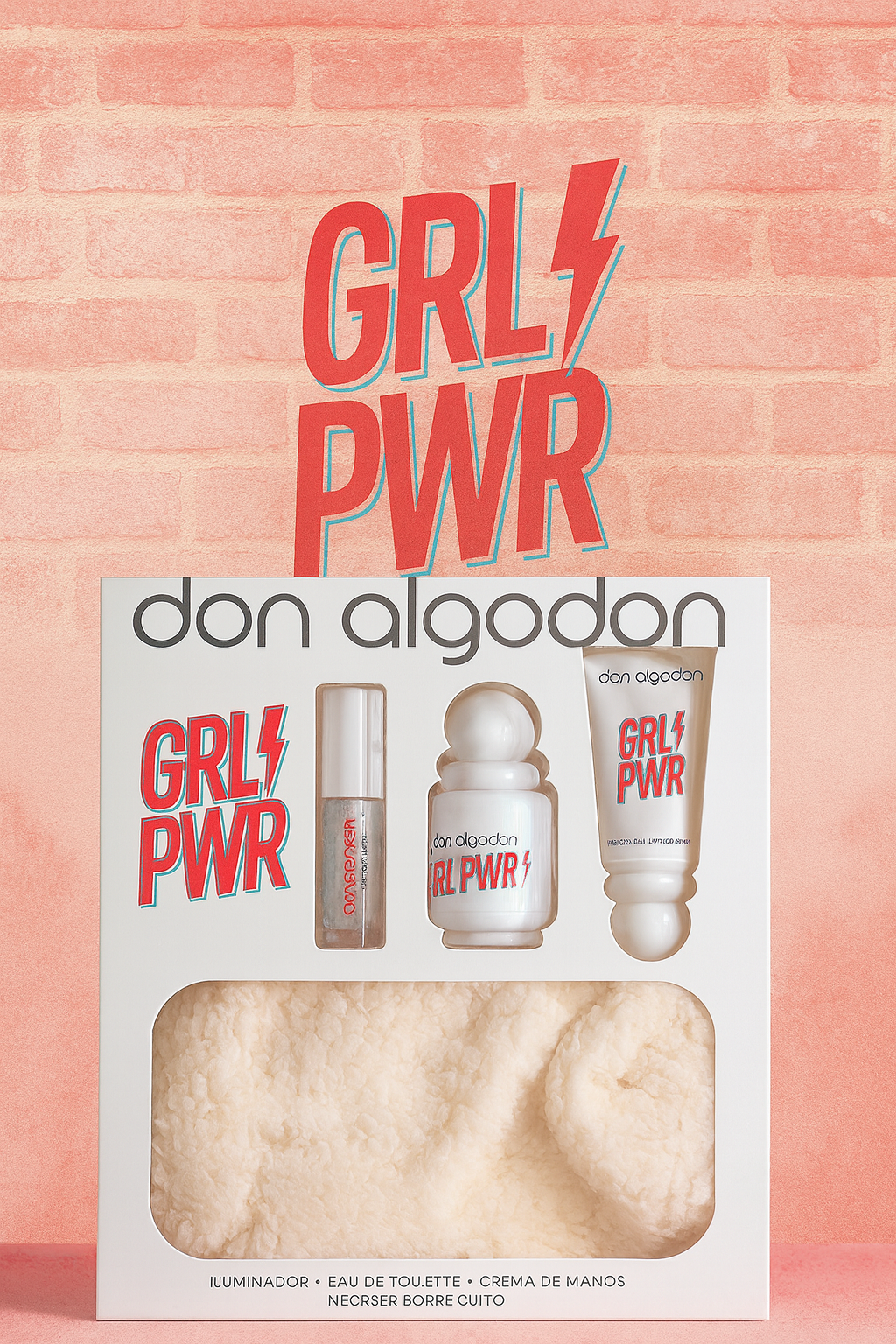 Coffret parfum Don Algodon GIRL POWER