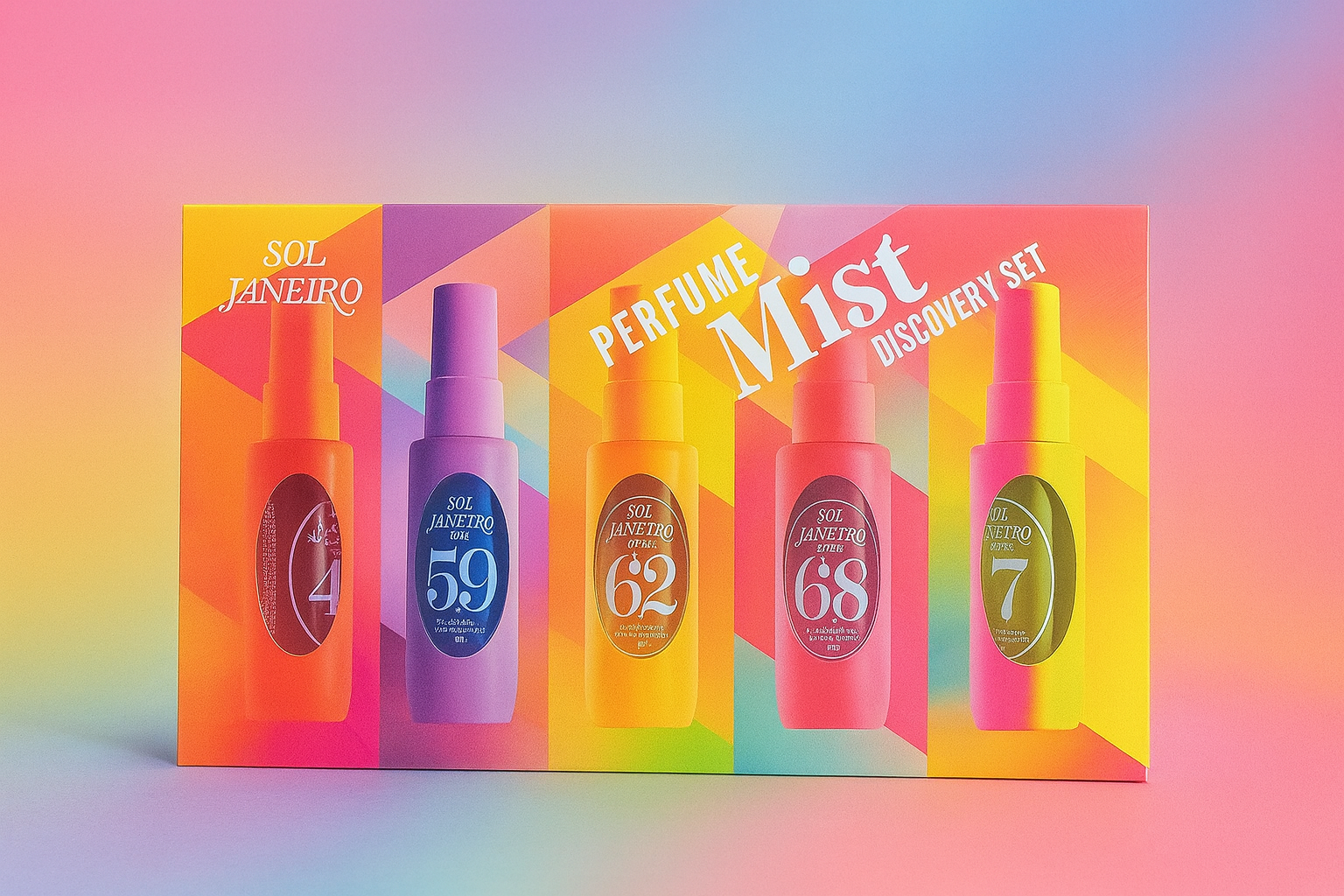 Coffret 5 brumes  Sol de Janeiro