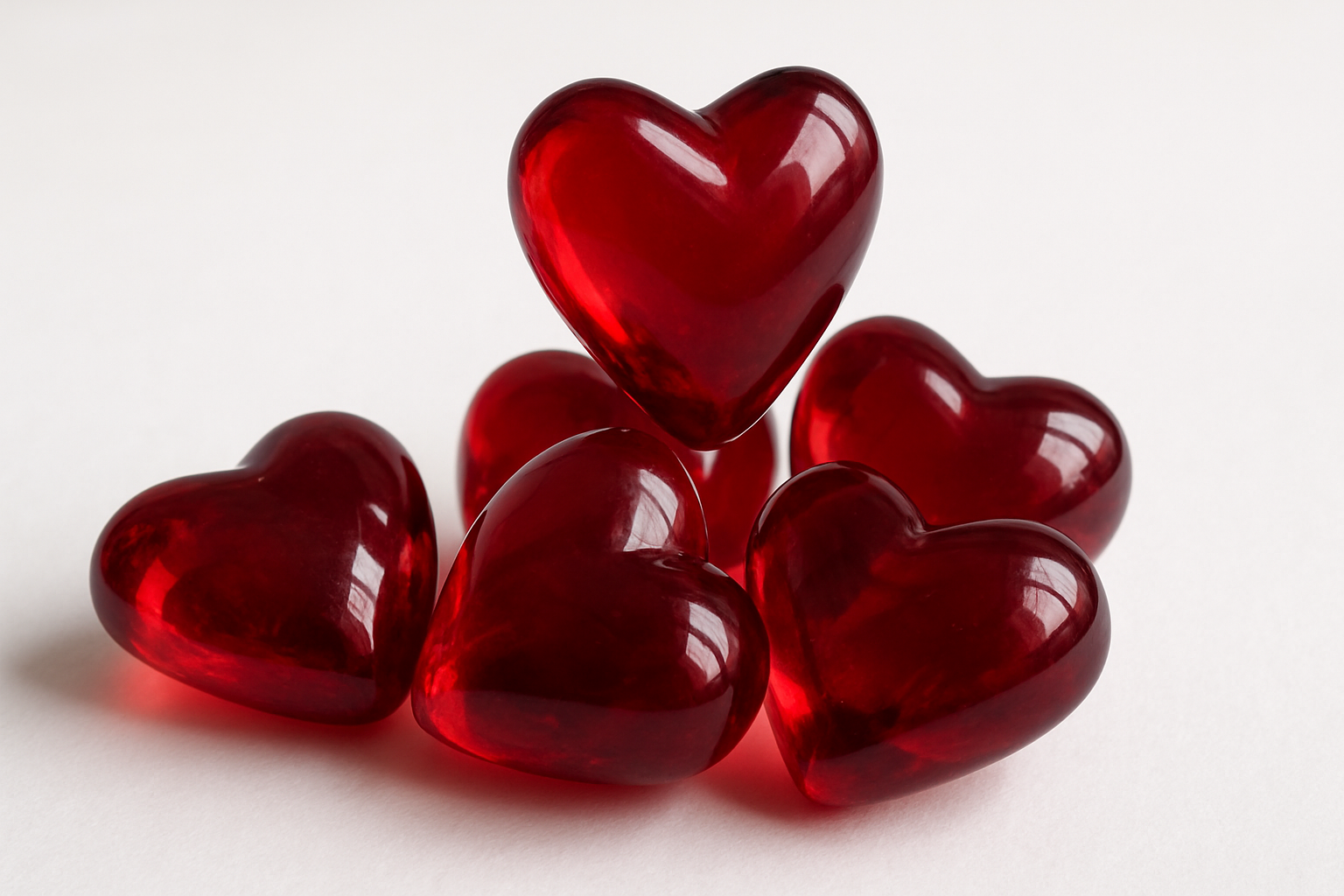 Perle de bain cœur - Parfum fraise