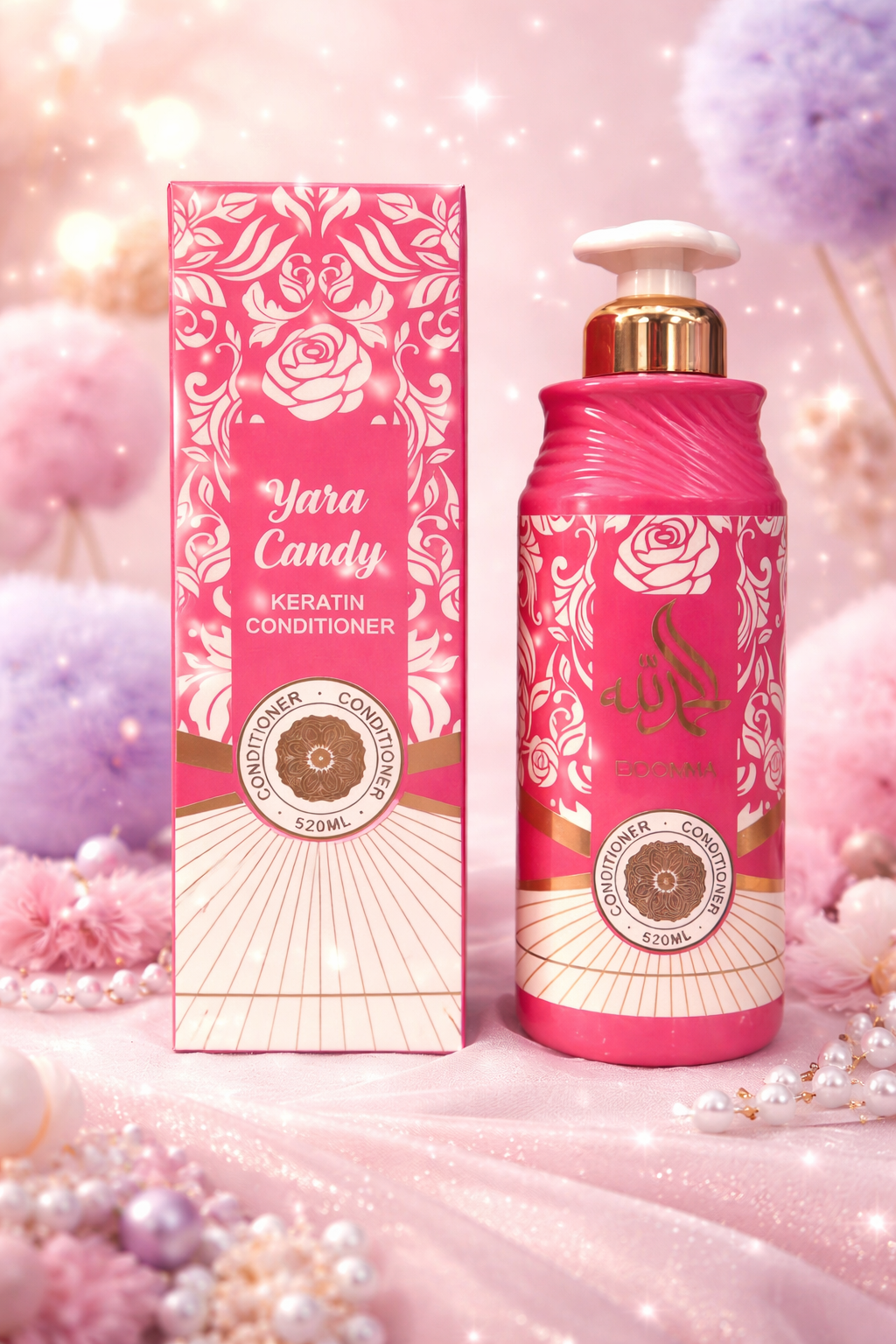 Après-Shampooing à la Kératine Parfumé Yara Candy